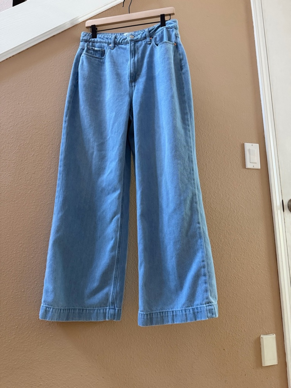 PAIGE Harper Wide-Leg High-Rise Jeans